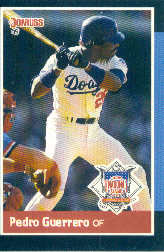 1988 Donruss All-Stars Baseball Cards  048      Pedro Guerrero